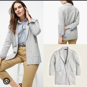J Crew sweater blazer